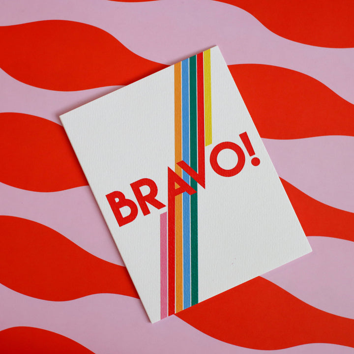 BRAVO! - greeting card