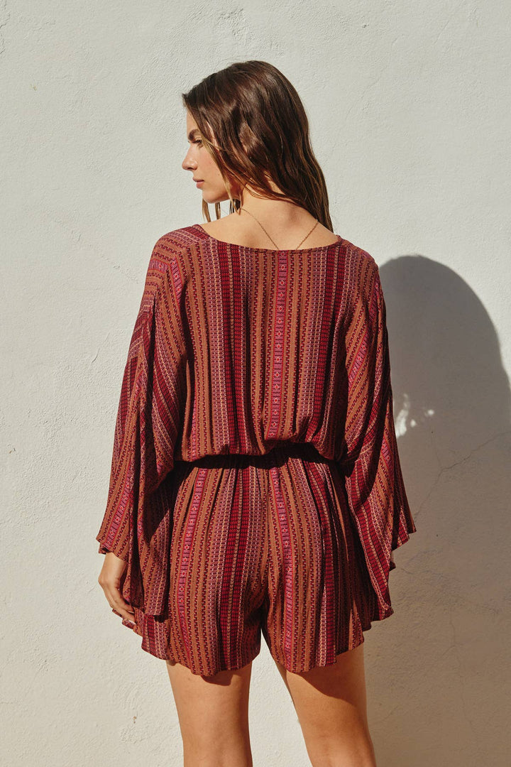 Pacifica Button-Up Romper