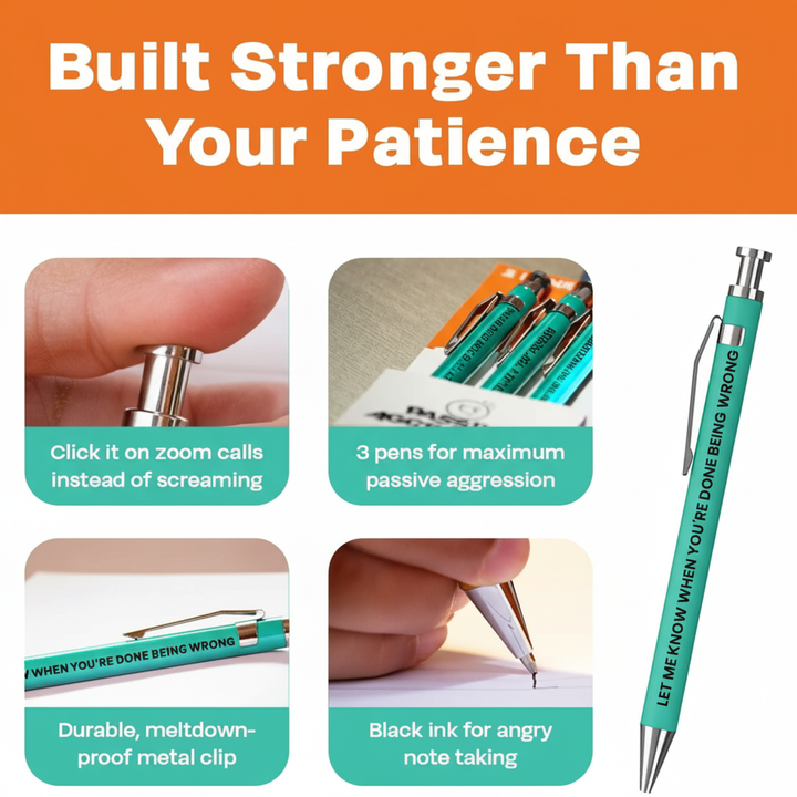 Passive Aggressive Pens