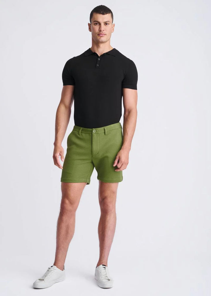 Prairie 6" Inseam Textured Stretch Knit Chino Shorts PM-2541