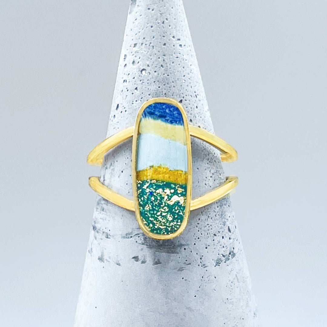 The Chill Pill Handmade Adjustable Ring
