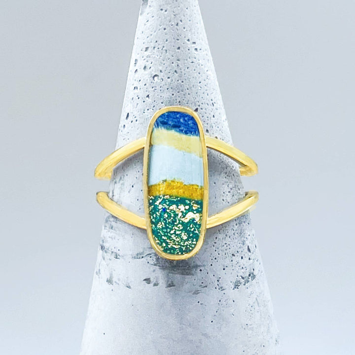 The Chill Pill Handmade Adjustable Ring