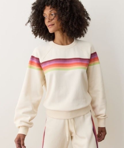 Cloud 9 Fleece Crewneck Antique White