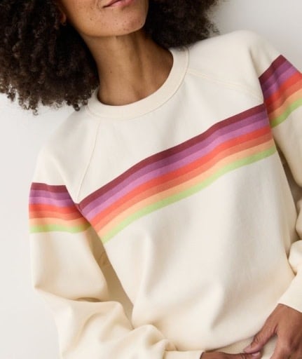 Cloud 9 Fleece Crewneck Antique White
