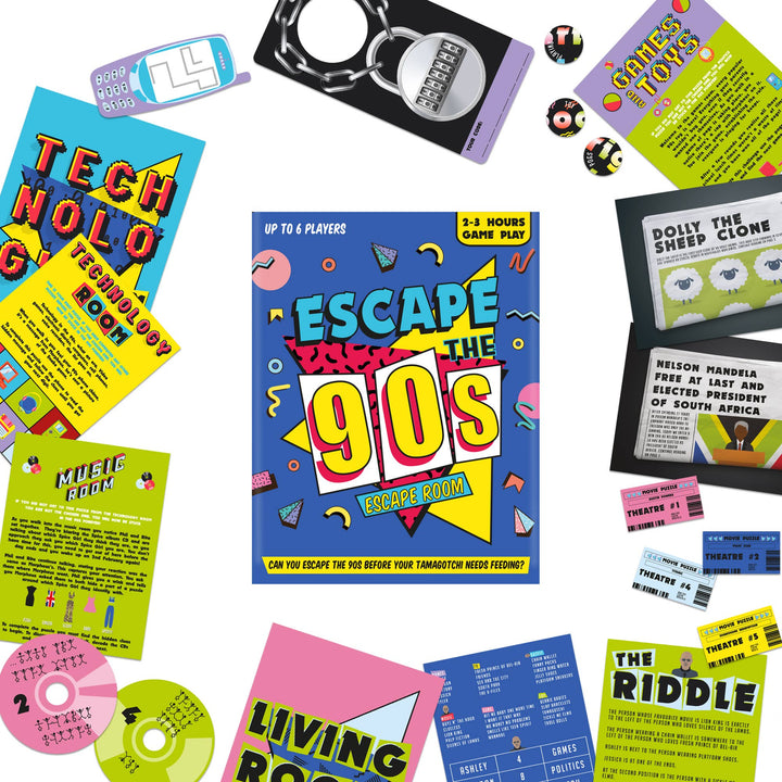 Escape The 90s Escape Room