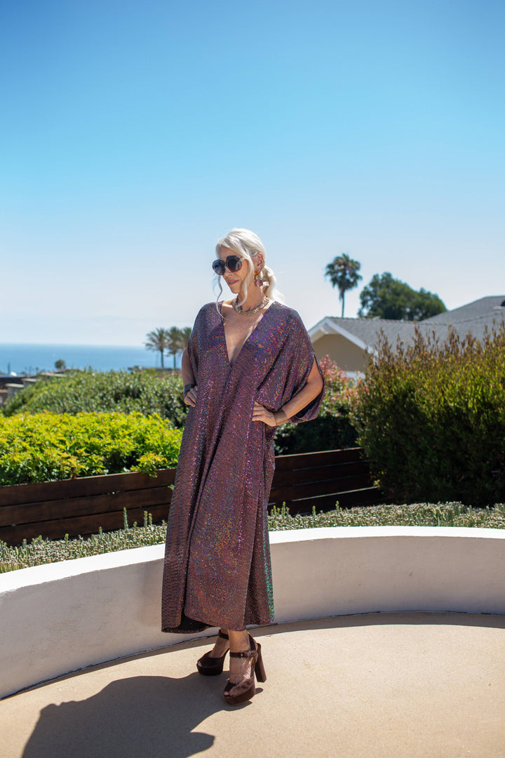 Disco Blaze Sequin Caftan
