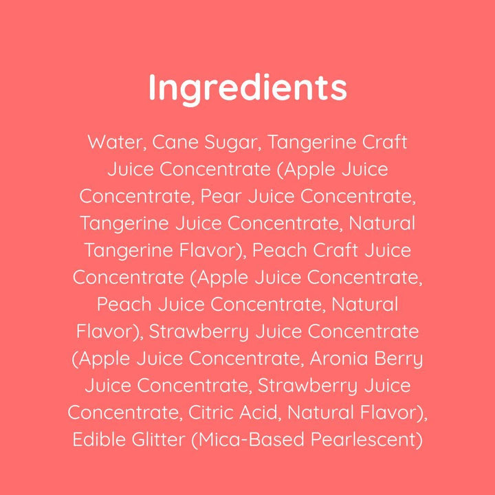 Glitter Sangria Cocktail Mix/Syrup, 16 fl oz