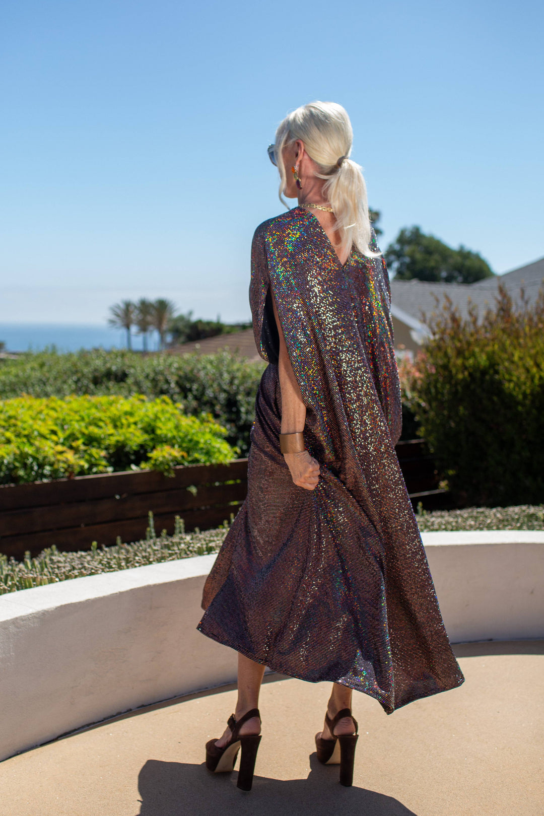 Disco Blaze Sequin Caftan