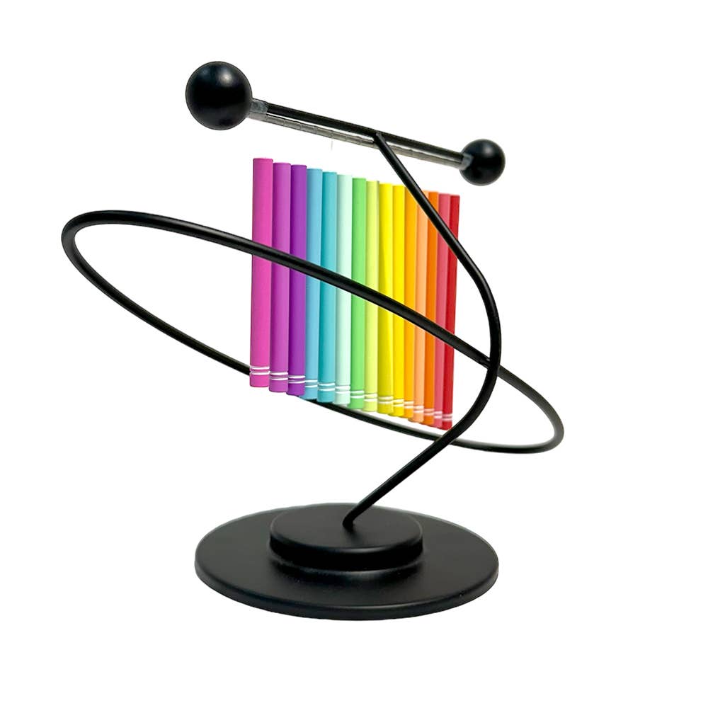 Rainbow Chime Desktop Instrument
