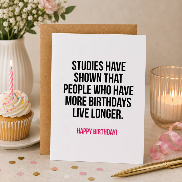 Funny Birthday Card Studies Have Shown