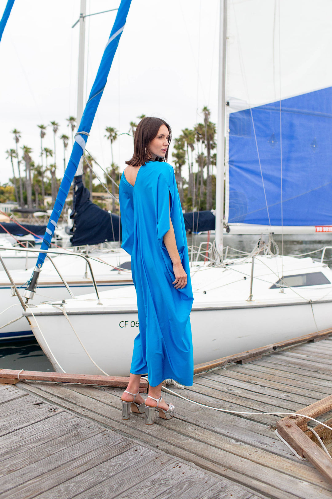Aqua Slink Caftan