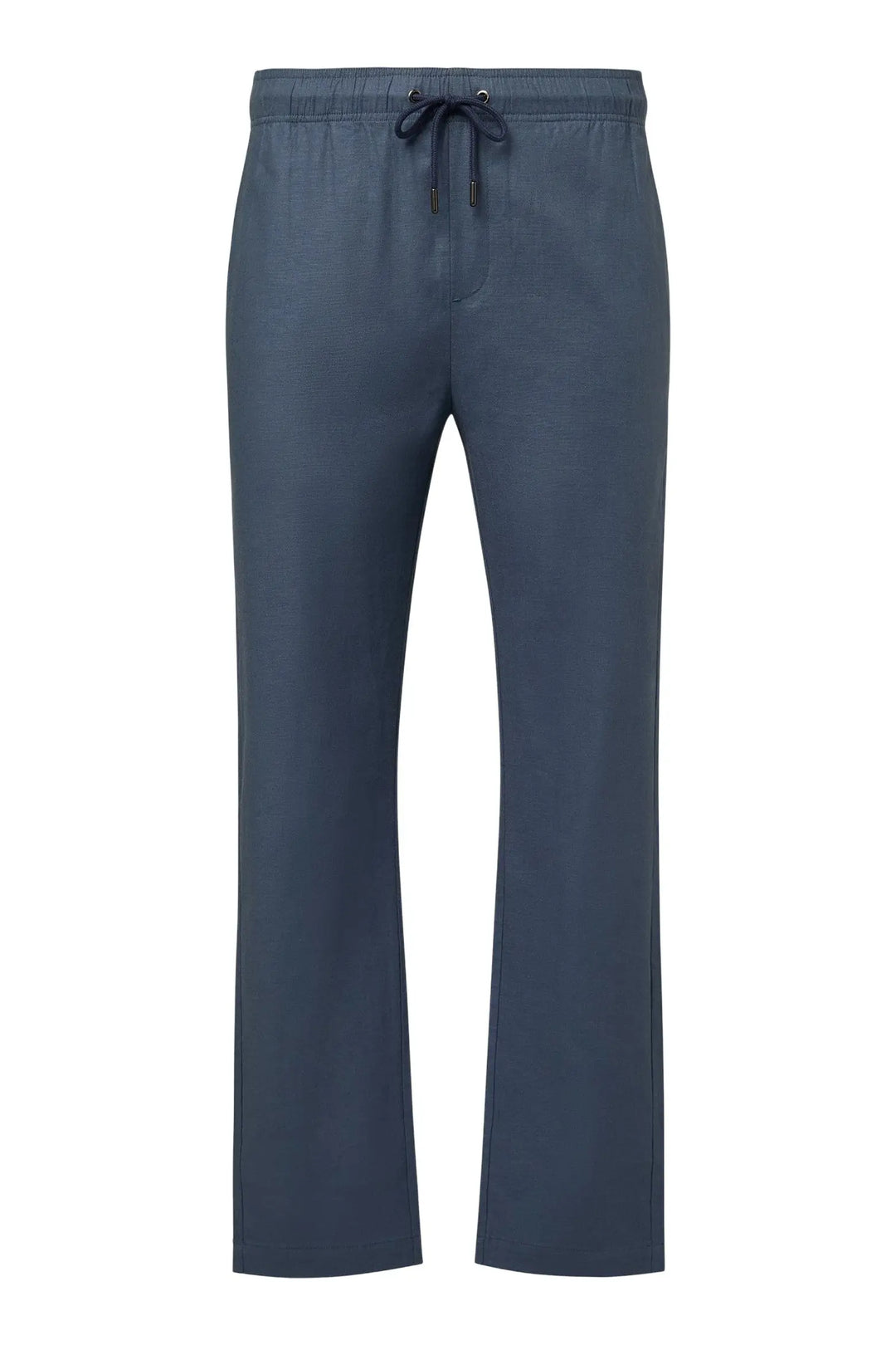 Stretch Linen Pull-On Pant Vintage Indigo