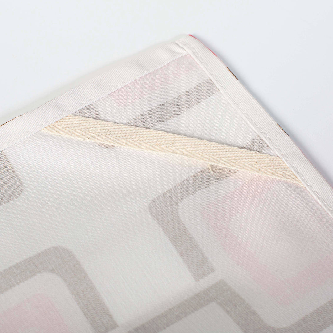 Retro Square Pink Mid Century Modern Bar Kitchen Tea Towel