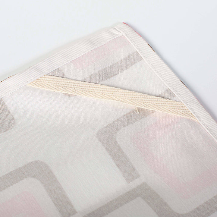 Retro Square Pink Mid Century Modern Bar Kitchen Tea Towel