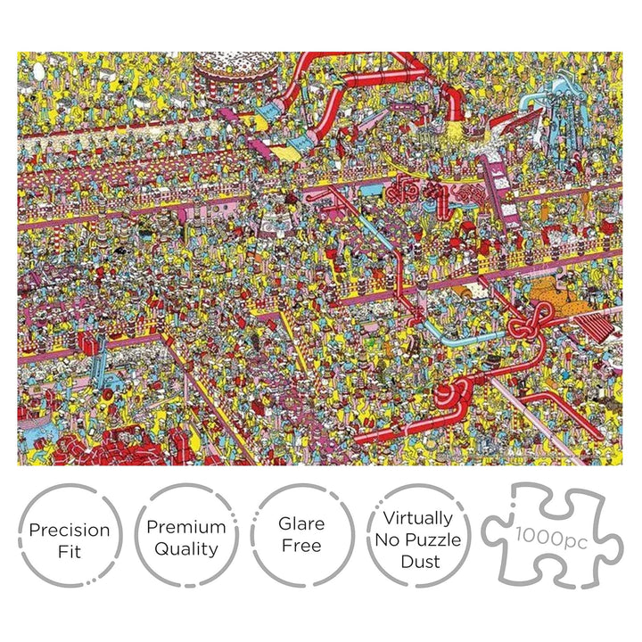 Where’s Waldo? Cake Factory 1000 Piece Jigsaw Puzzle