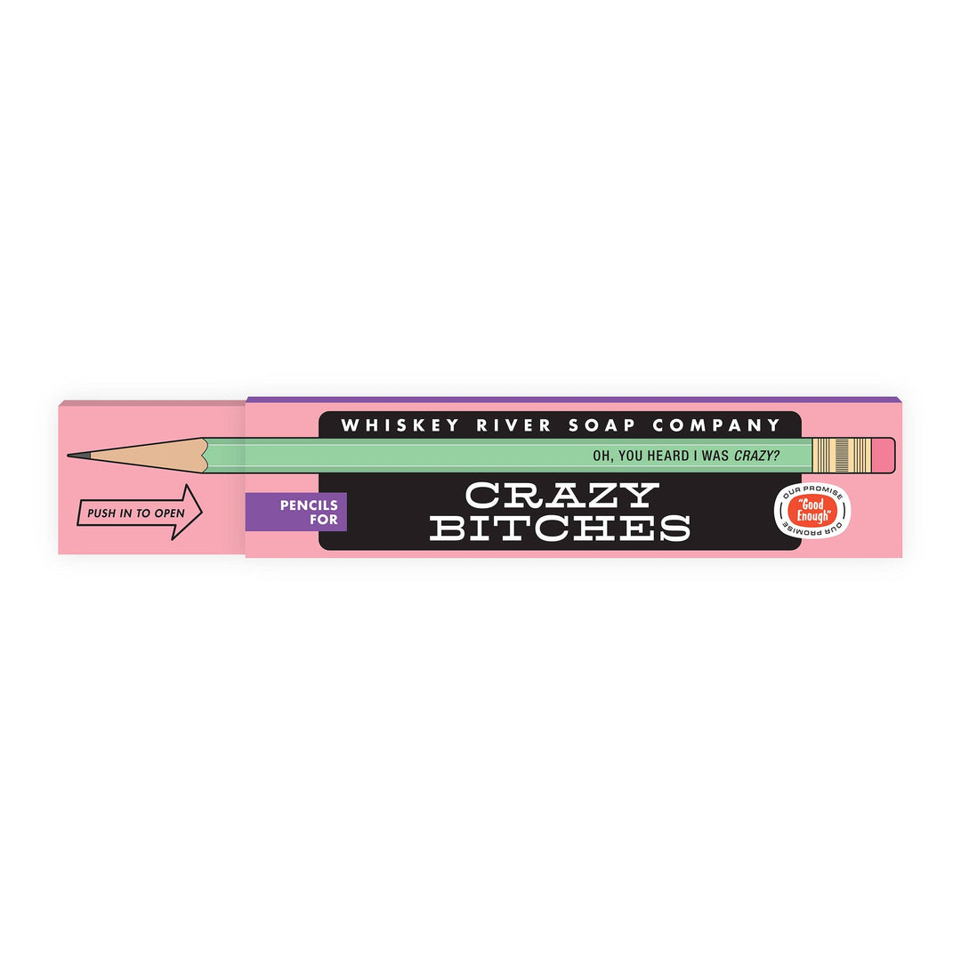 Pencils for Crazy Bitches | Fun Gift | Funny Pencils