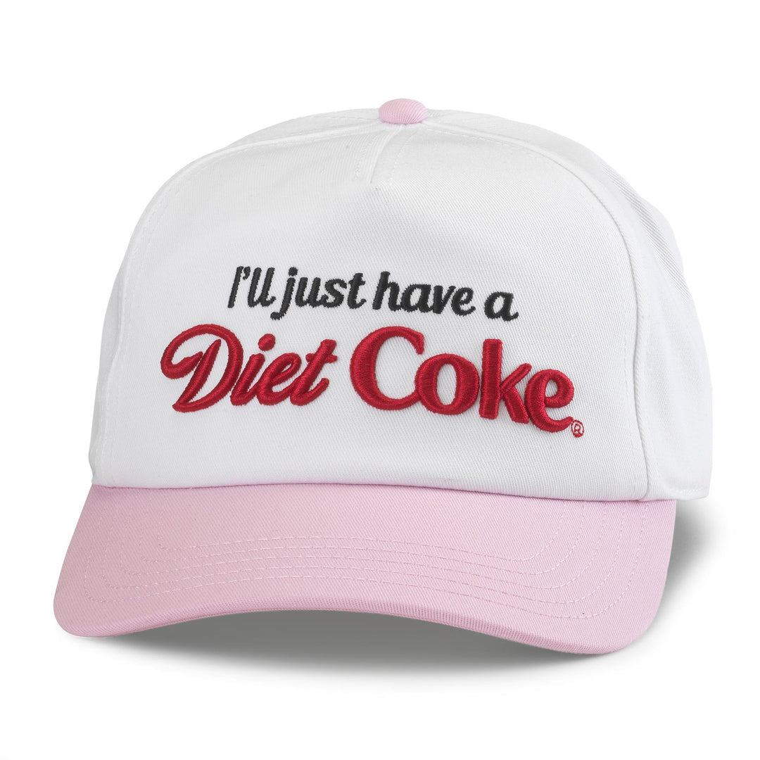 Diet Coke Trucker Hat Roscoe - White/Petal Pink