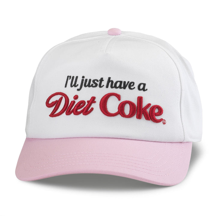 Diet Coke Trucker Hat Roscoe - White/Petal Pink