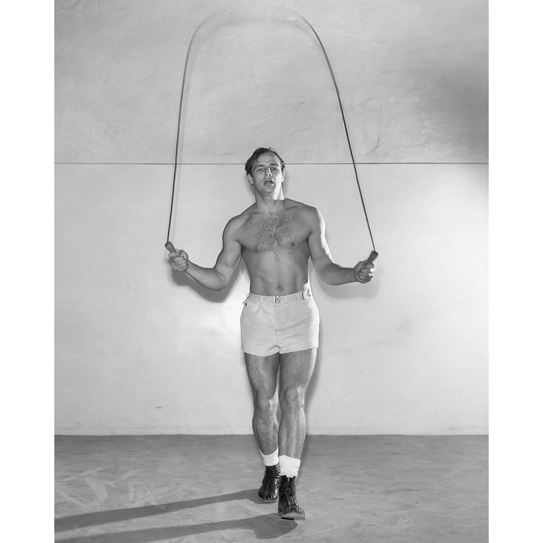 Marlon Brando Jump Rope 1950