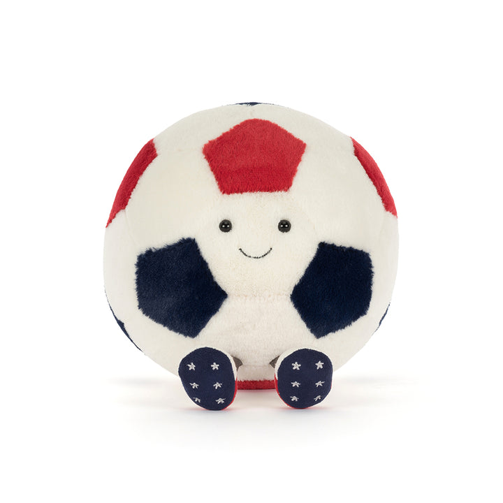Jellycat Amuseables USA Soccer Ball