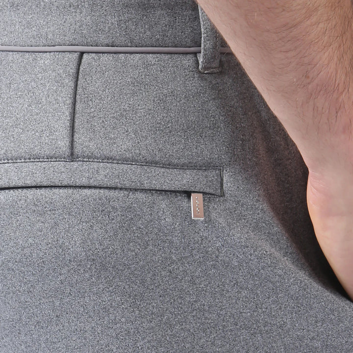 Holler 5" Solid Stretch Shorts Heather Grey