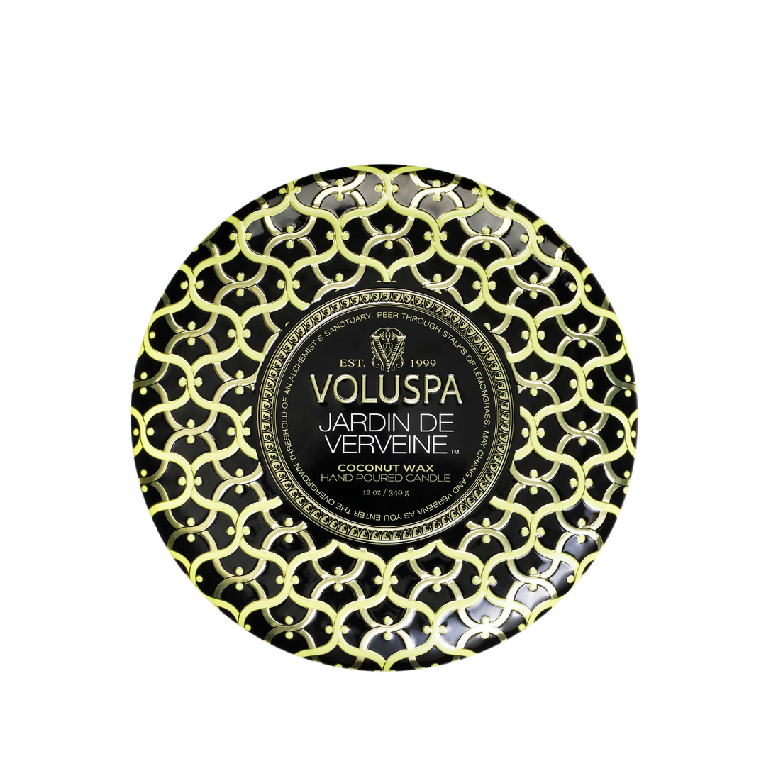 Jardin De Verveine  3 Wick Tin Candle