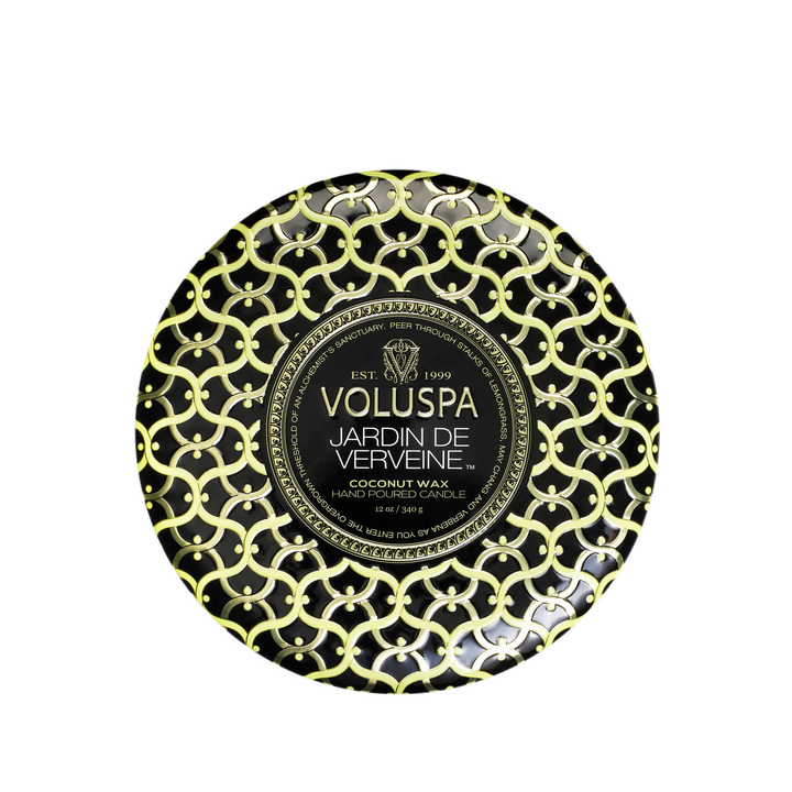 Jardin De Verveine  3 Wick Tin Candle