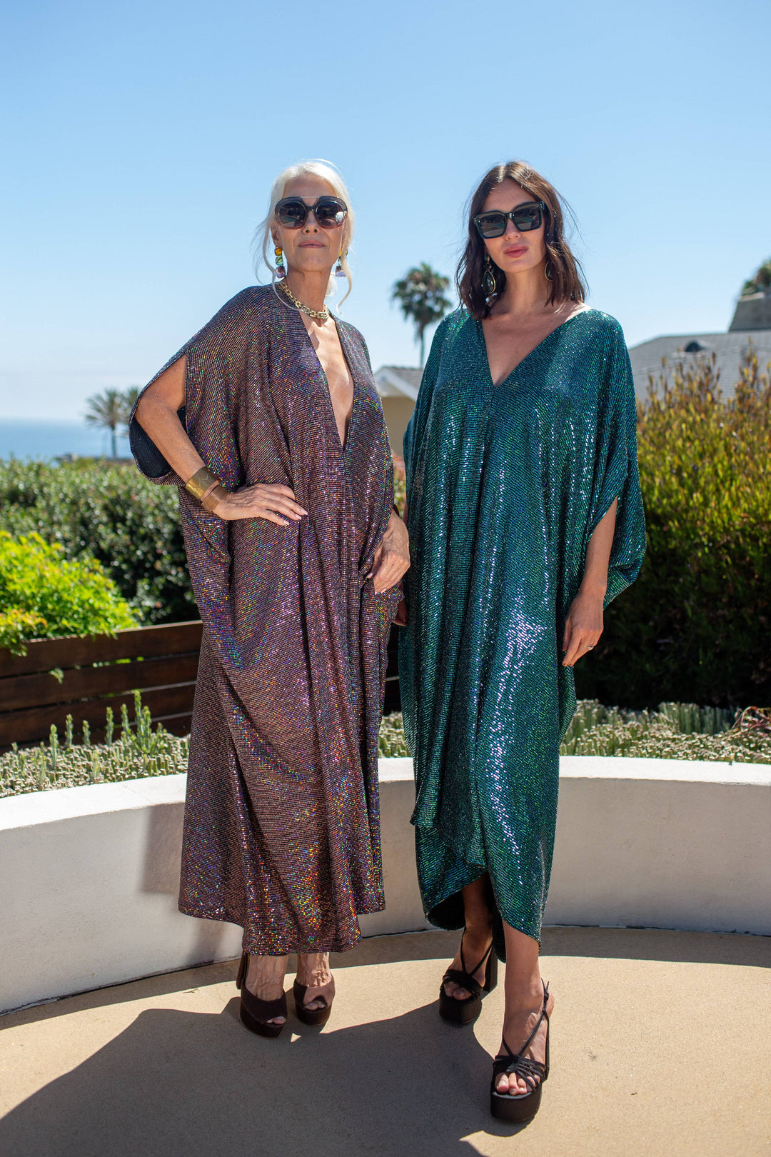 Disco Blaze Sequin Caftan