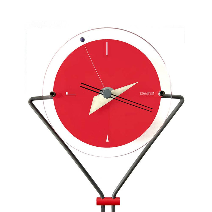 Cherry Red Martini Desk Clock