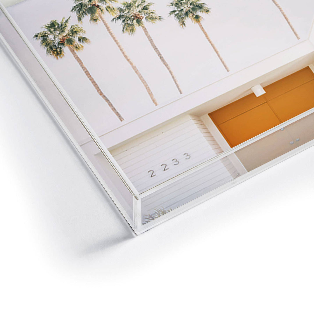Sisi and Seb Palm Springs Acrylic Tray