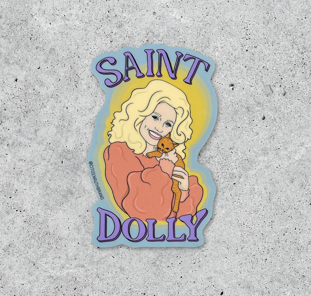 Saint Dolly vinyl sticker
