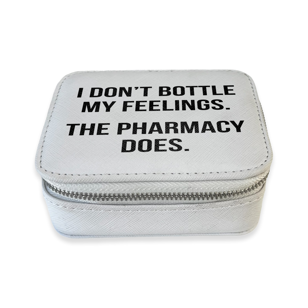 Travel Pill Box - Bottle Up My Feelings