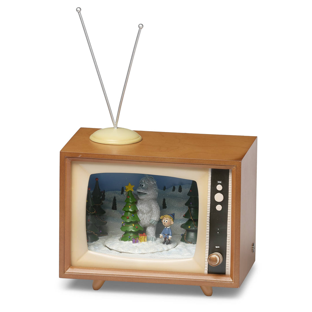 Lighted Musical TV; Rotating Rudolph & Friends