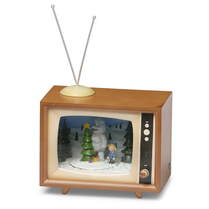 Lighted Musical TV; Rotating Rudolph & Friends