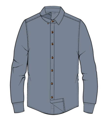 Pacifica Stretch Shirt Indigo
