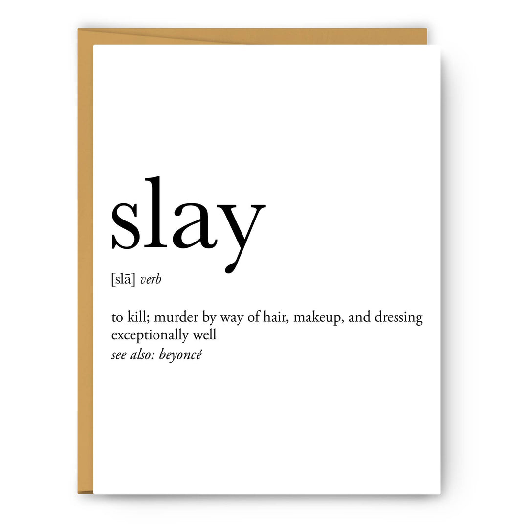 Slay Definition - Everyday Card