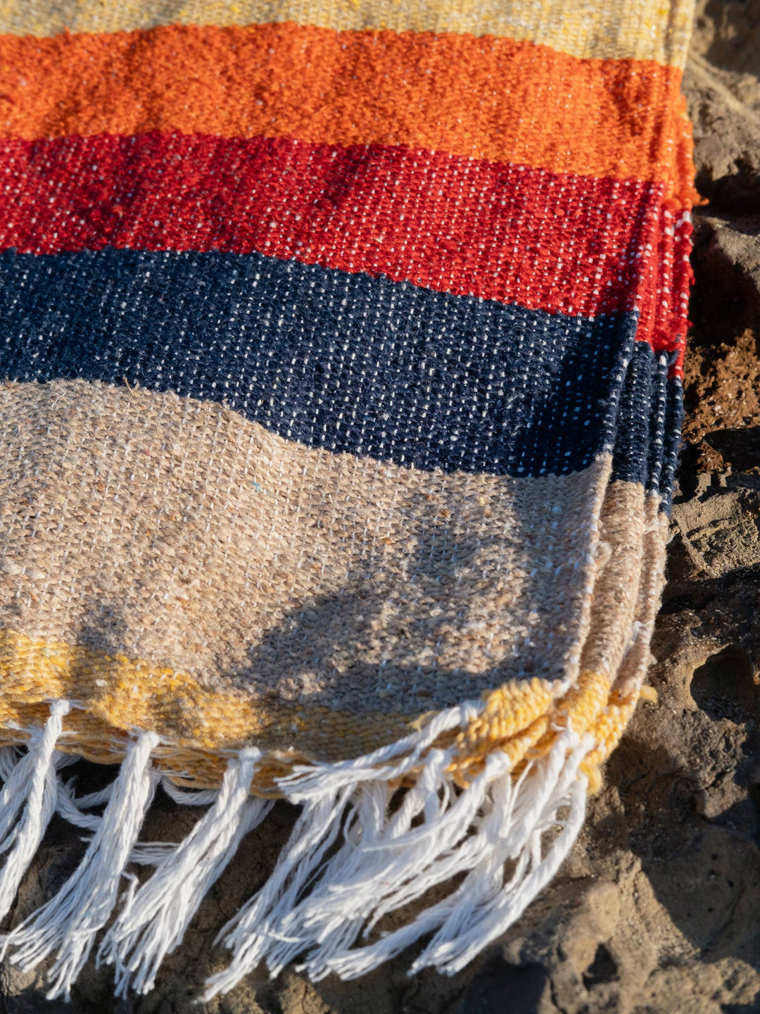 Vintage Desert - Recycled Throw Blanket
