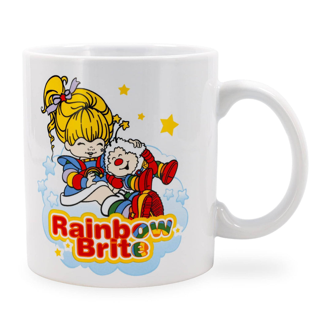 Rainbow Brite and Twink Cloud Logo 20-Ounce Ceramic Mug