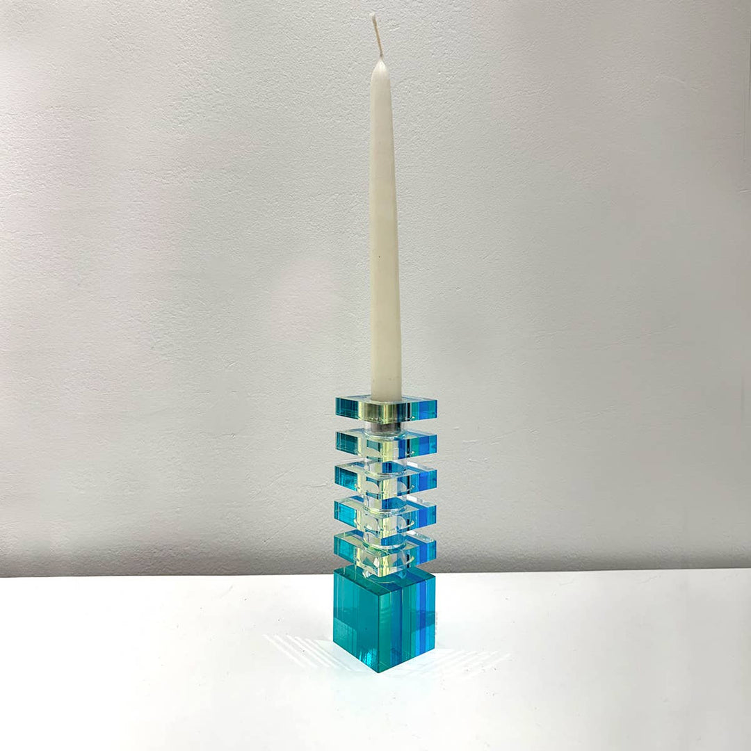 Combination Candleholder + Bud Vase Tower