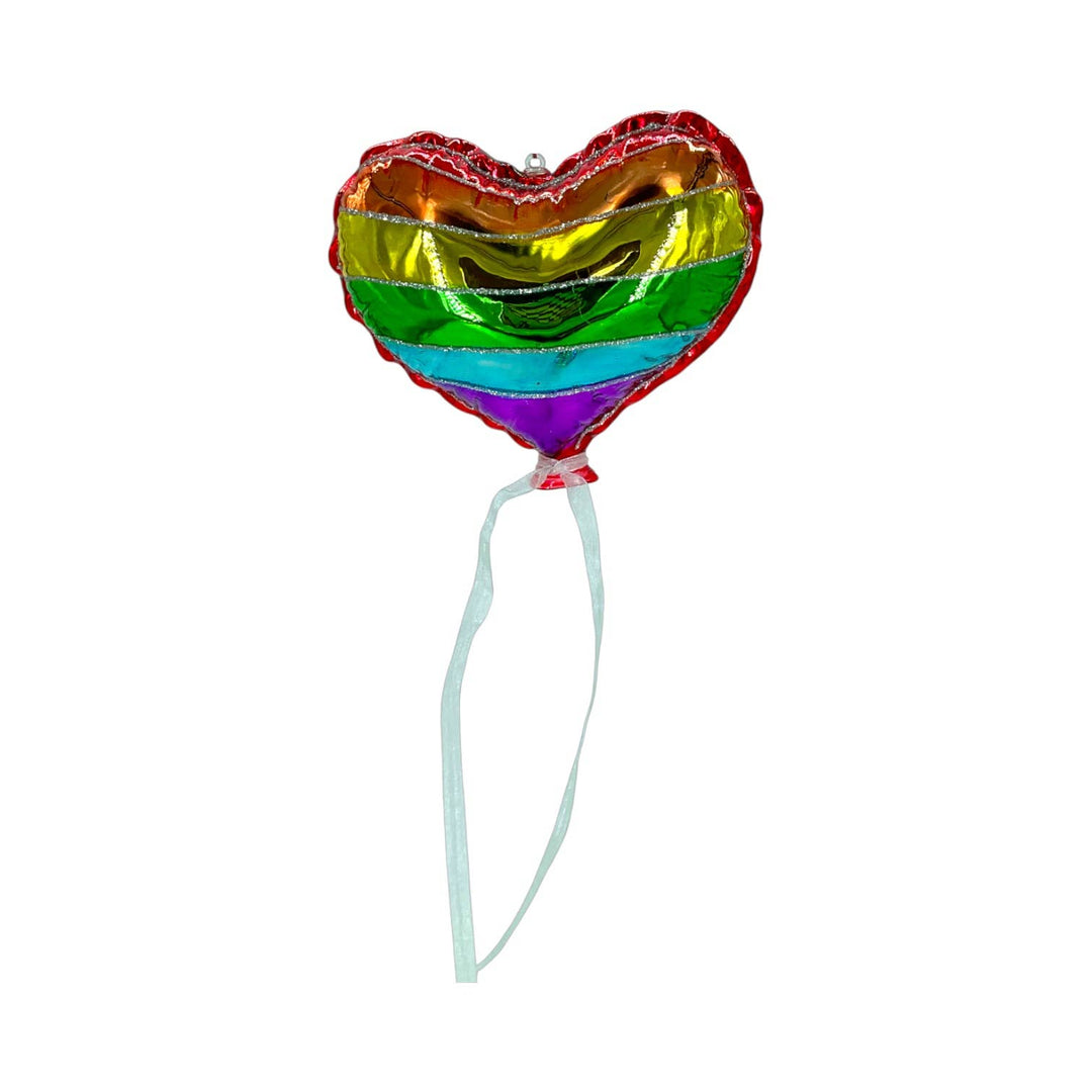24in Rainbow Heart Balloon Orn