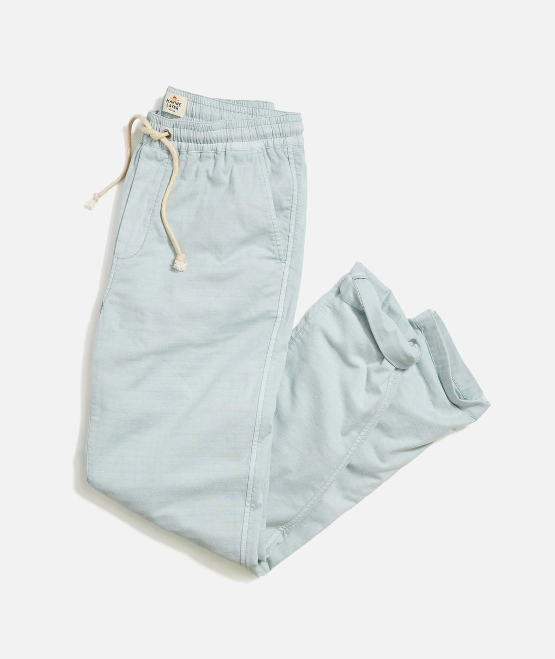 Saturday Stretch Beach Pant - Slim Straight Light Blue