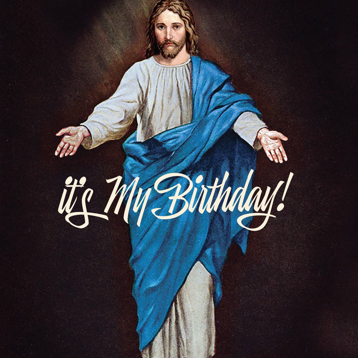 Omg Jesus Christmas Card