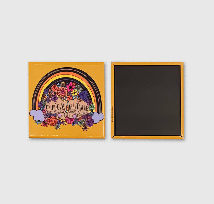 Fuck Hate Magnet