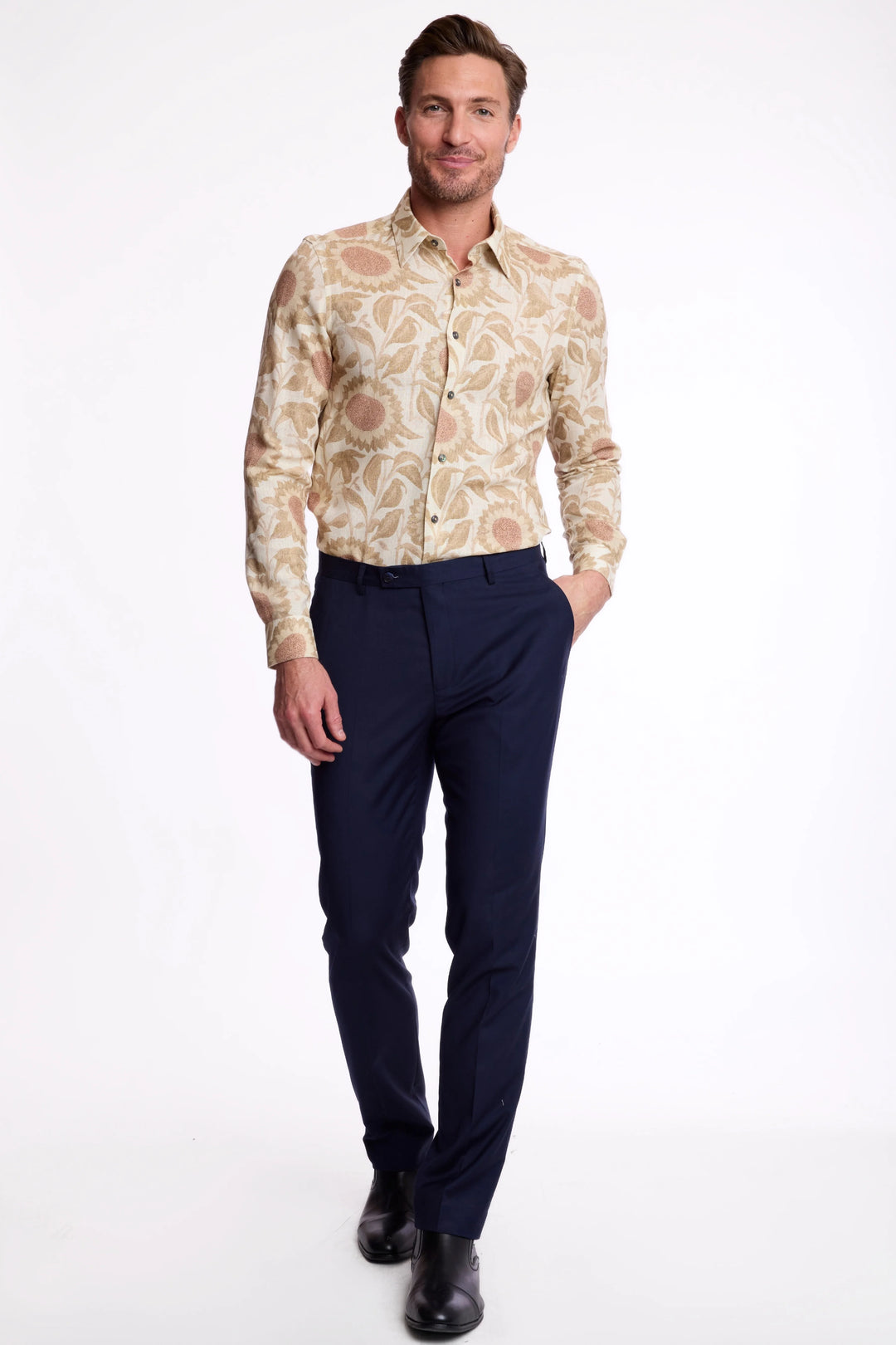 Parker Pointed Collar Shirt