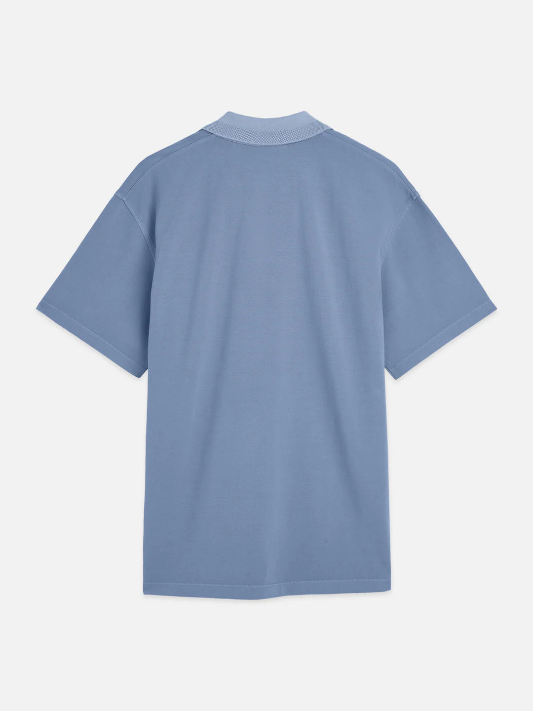 3 Crosses Pique Relaxed-Fit Garment-Dyed Polo Infinity