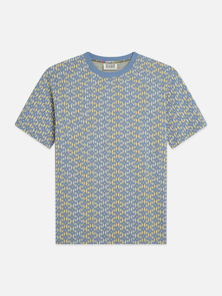 Jacquard Relaxed-Fit T-Shirt Cactus Stripe Infinity