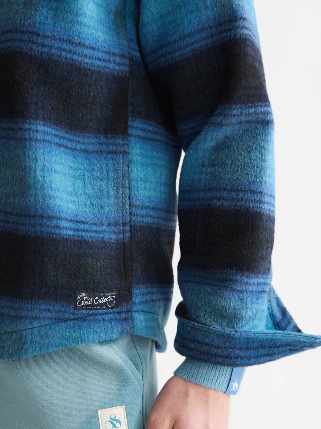 Checked Overshirt - Sky Captain Check