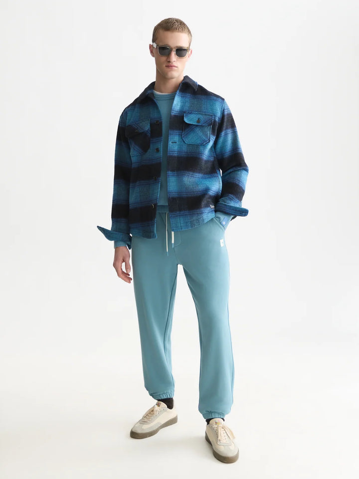 Checked Overshirt - Sky Captain Check