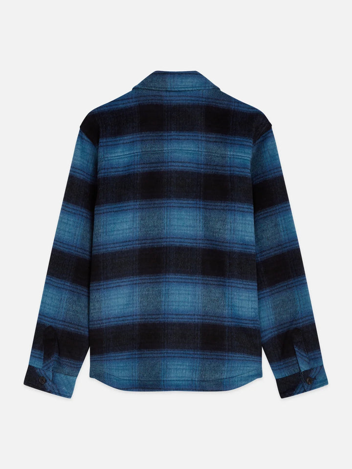 Checked Overshirt - Sky Captain Check