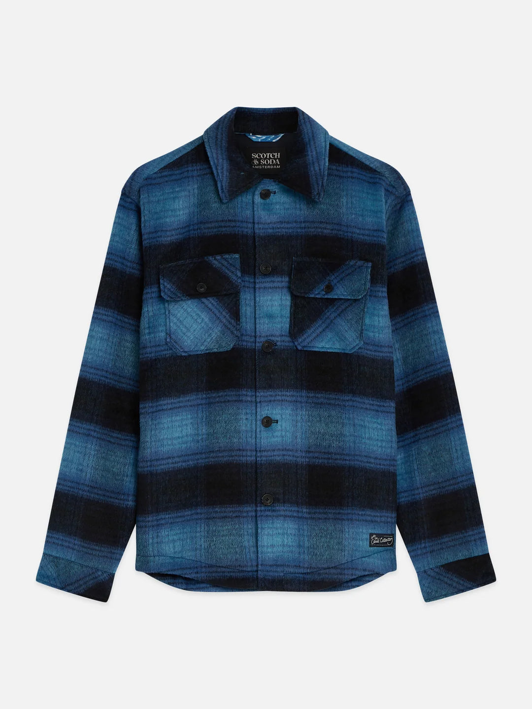 Checked Overshirt - Sky Captain Check